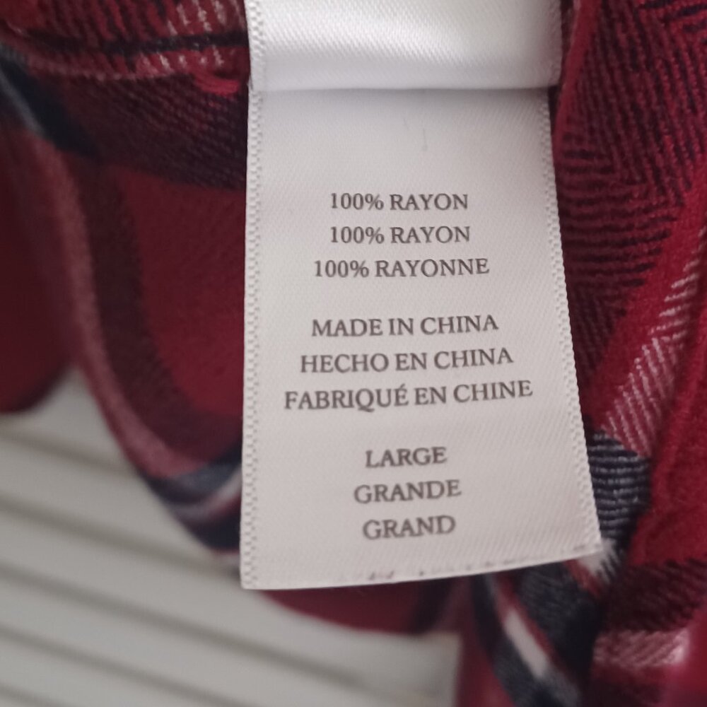 Rails Hunter Plaid Flannel Button Down Shirt - image 8